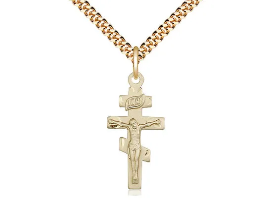 14kt Gold Filled Crucifix Necklace