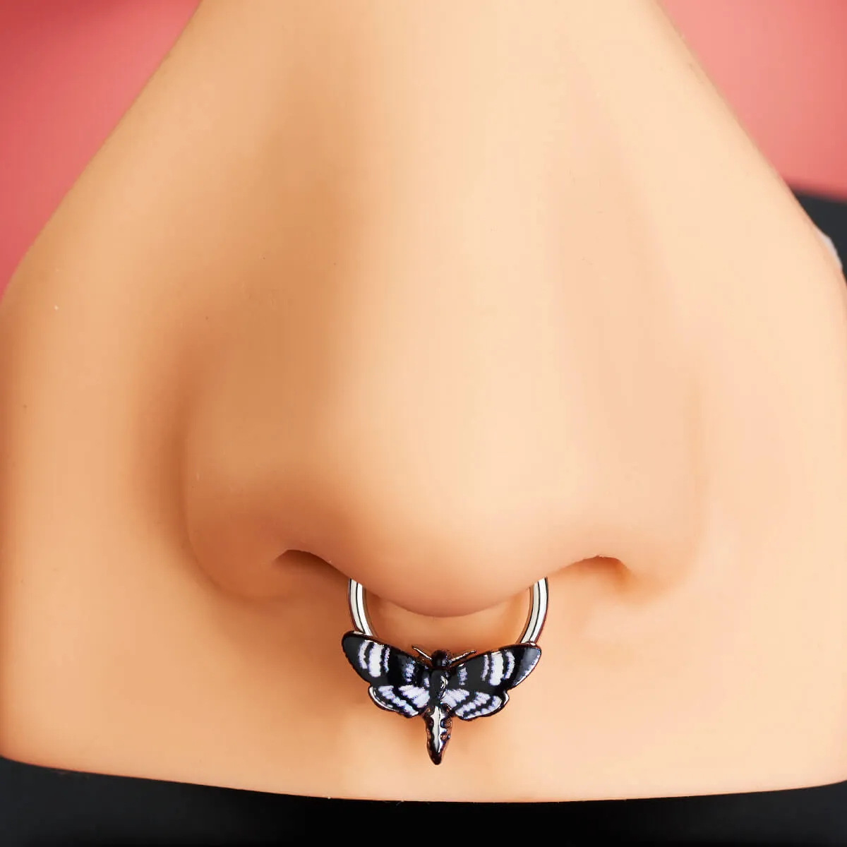 16G Hawk Moth Septum Ring
