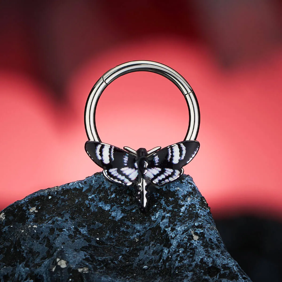16G Hawk Moth Septum Ring