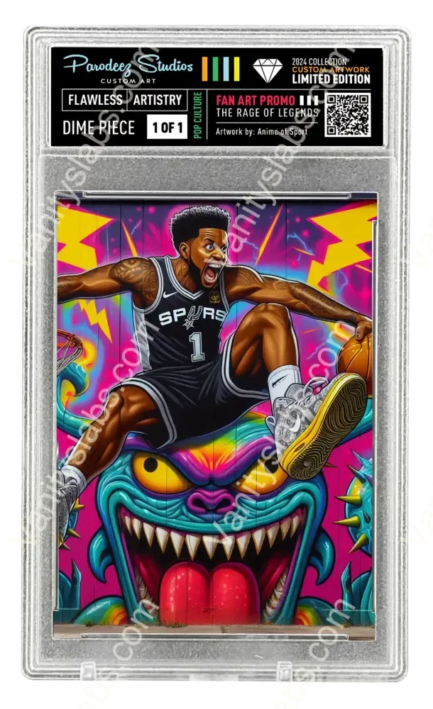 2025 Rage of Legends Collection - Fan Art - One of One by Chris Ghost - Custom Card Number 14