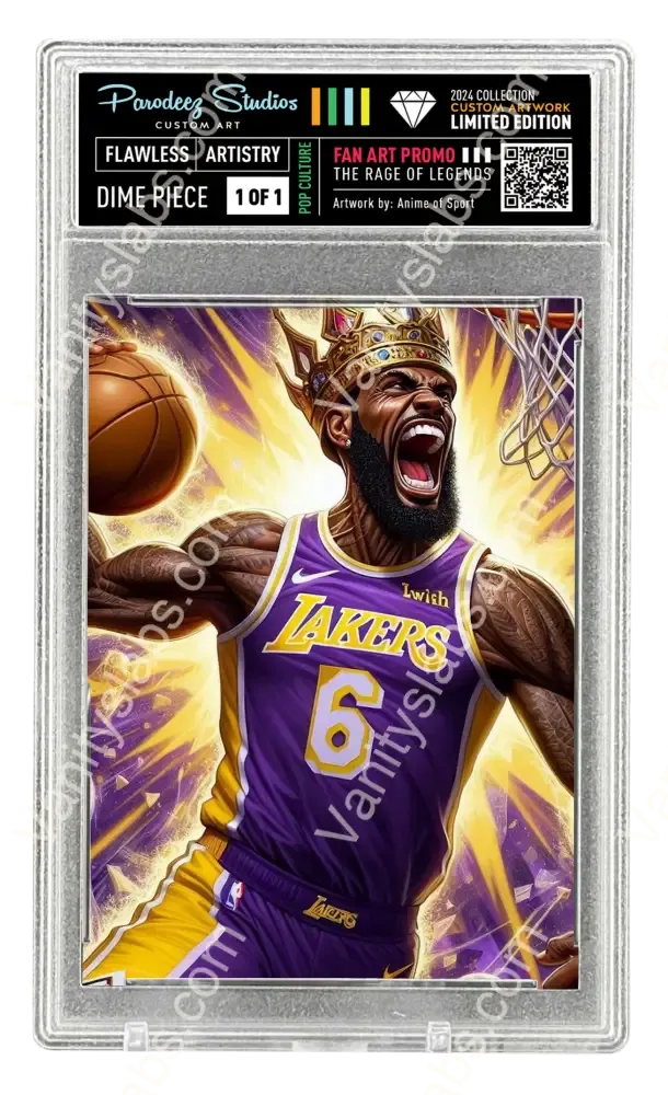 2025 Rage of Legends Collection - Fan Art - One of One by Chris Ghost - Custom Card Number 20