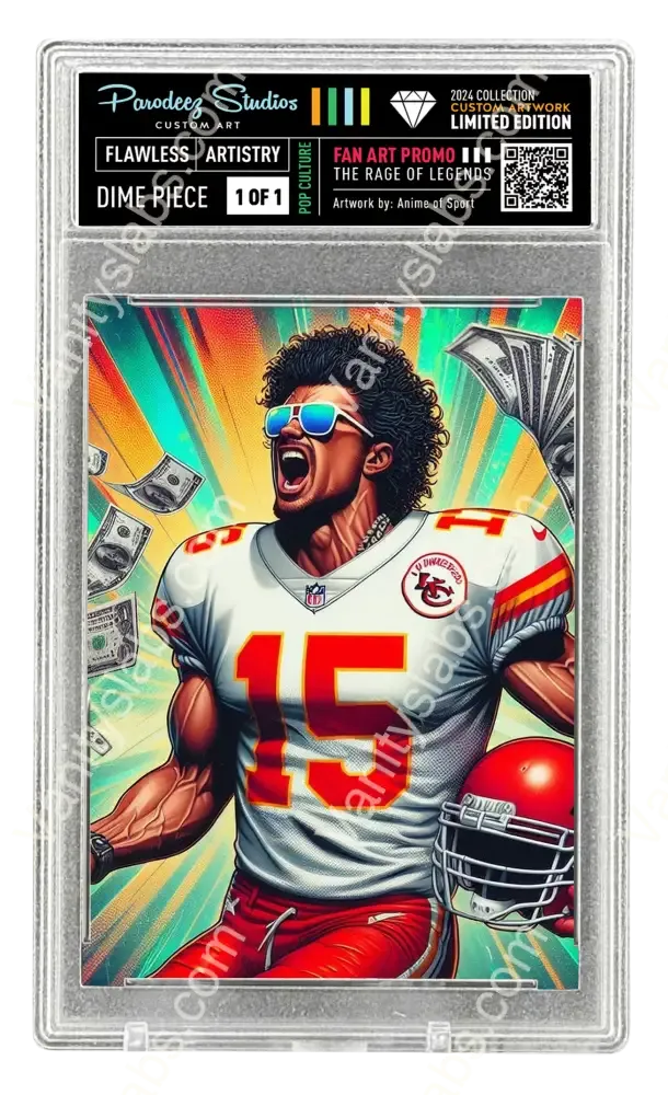 2025 Rage of Legends Collection - Fan Art - One of One by Chris Ghost - Custom Card Number 91