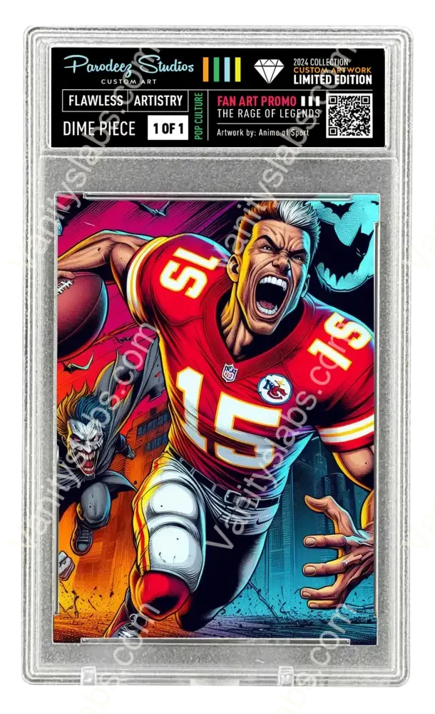 2025 Rage of Legends Collection - Fan Art - One of One by Chris Ghost - Custom Card Number 98