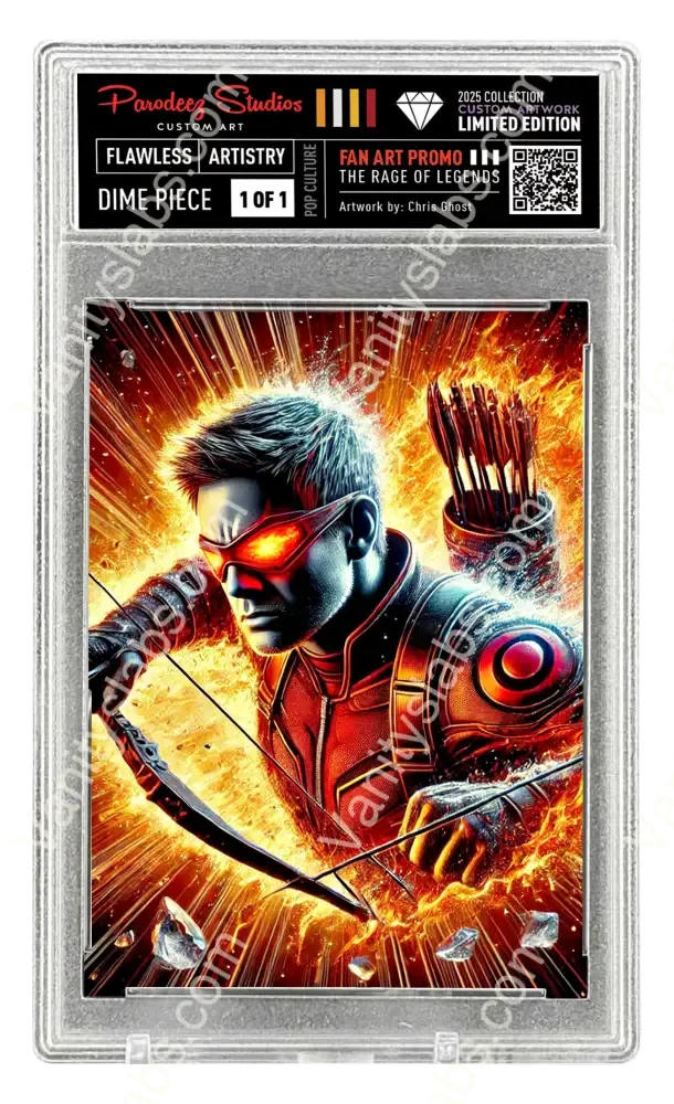 2025 Rage of Legends Collection - Fan Art - One of One by Chris Ghost - Custom Card Number L241