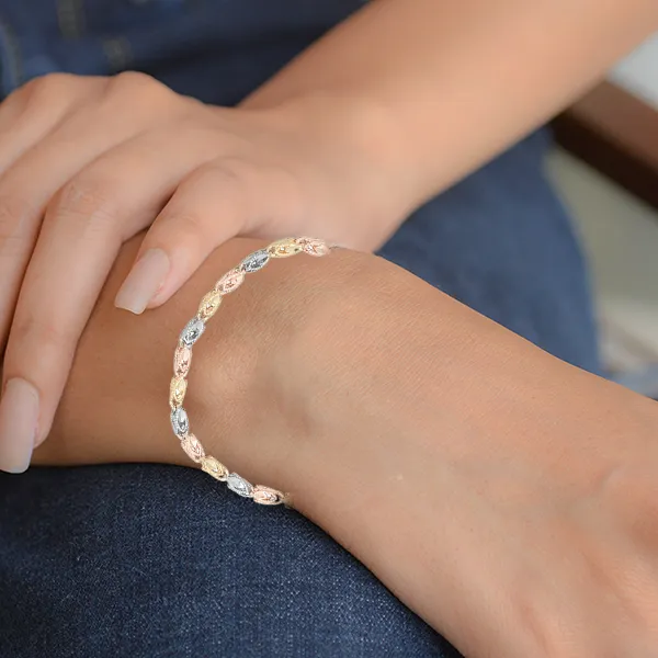 3-Tone King Bracelet