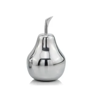 4" x 4" x 6.5" Buffed Small Pear