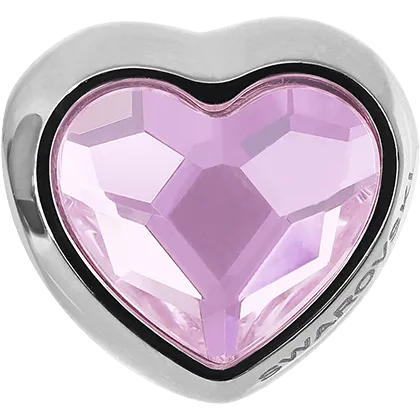 81951 Swarovski BeCharmed Pave Heart Bead