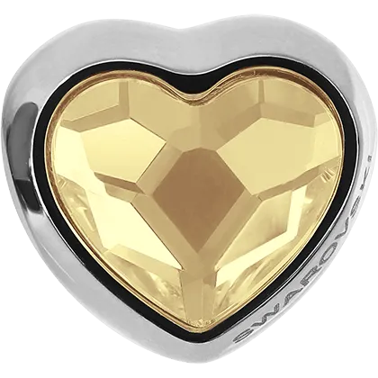 81951 Swarovski BeCharmed Pave Heart Bead