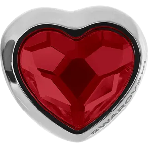 81951 Swarovski BeCharmed Pave Heart Bead