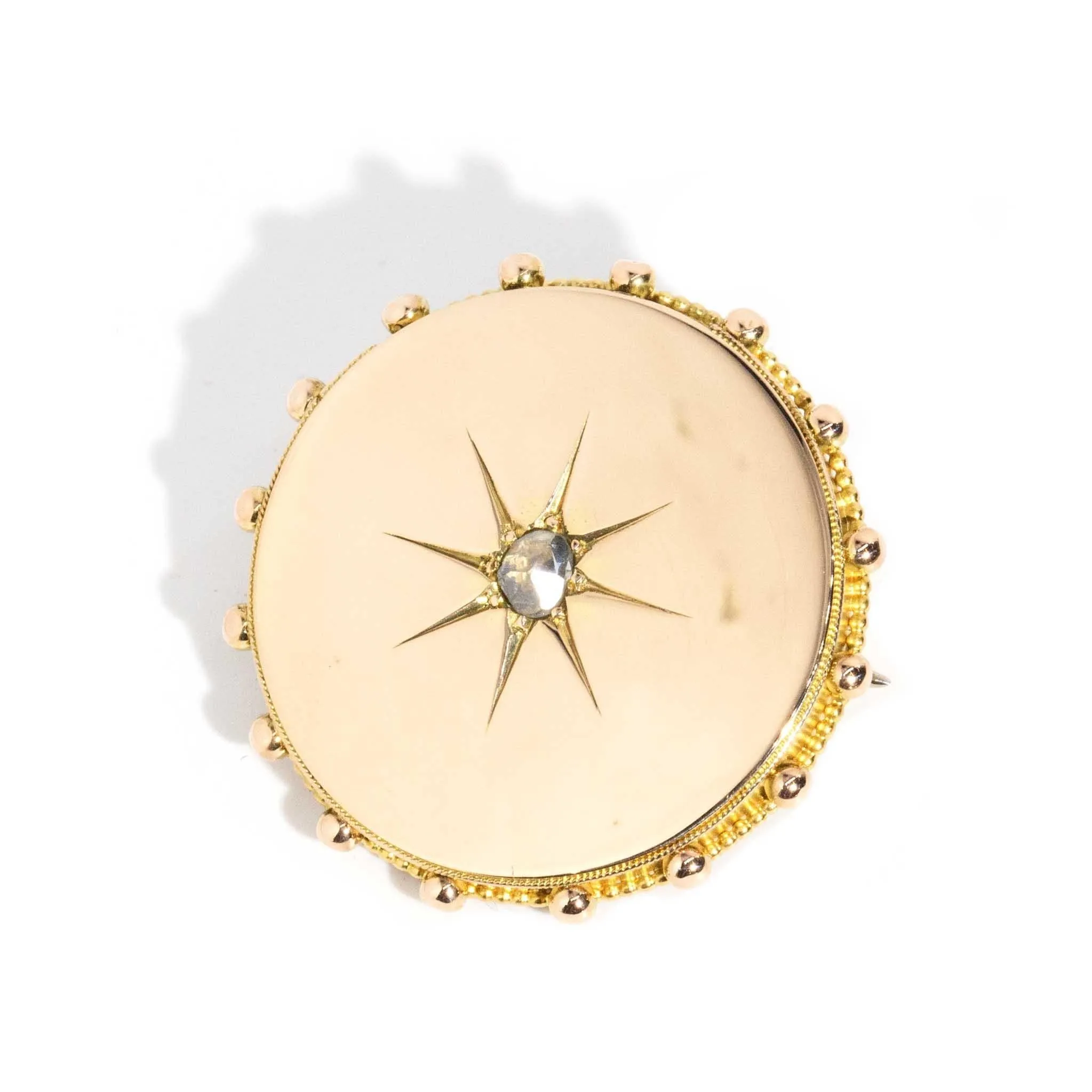 Alice Victorian Diamond Brooch & Pendant 15ct Gold