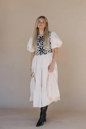 All You Need Crochet Vest Dress In Taupe