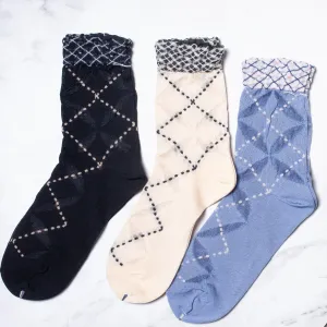 Antipast Socks "Semi-Sheer Argyle"