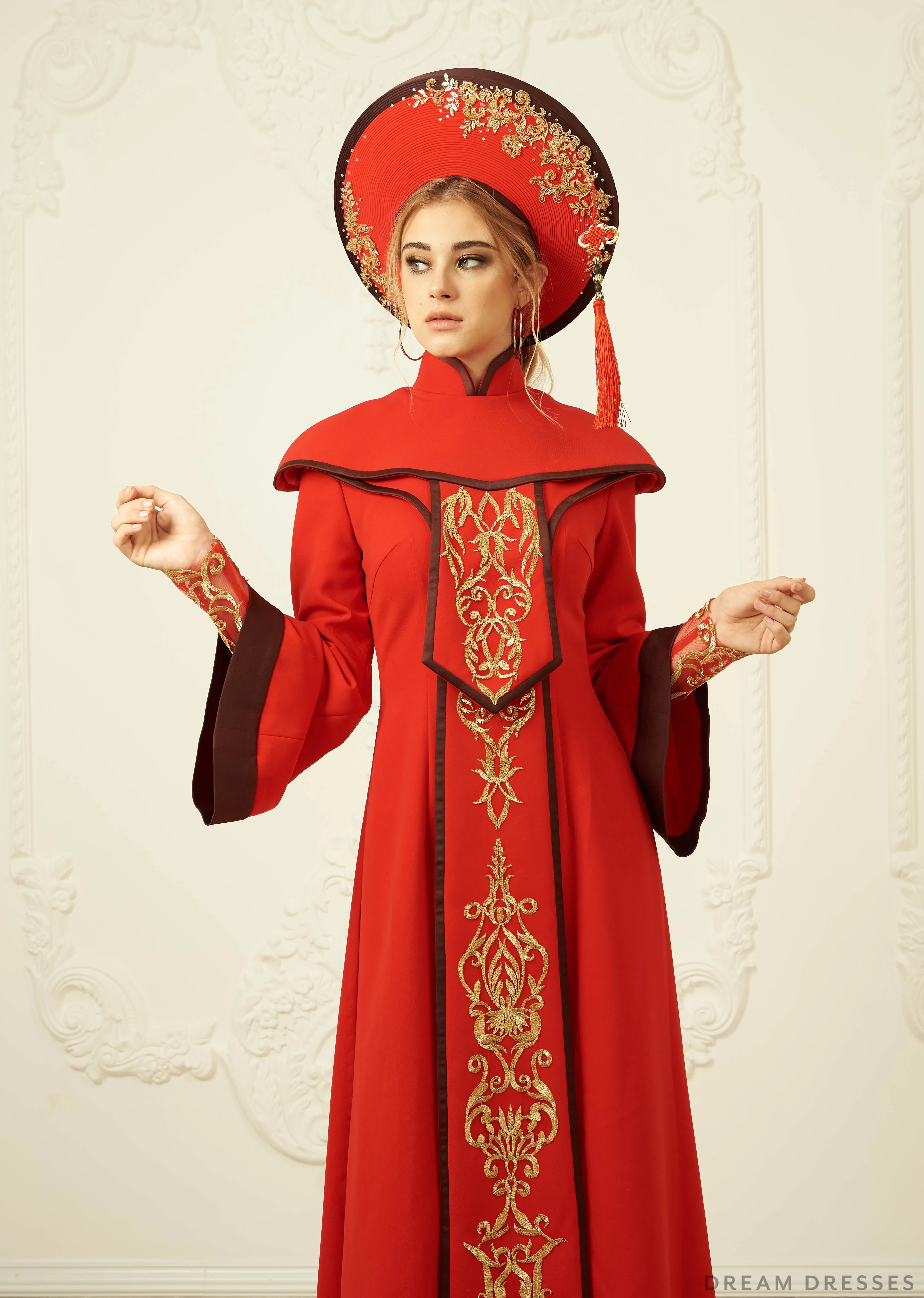 Ao Dai Hat | Vietnamese Bridal Hat (#AVEEN)
