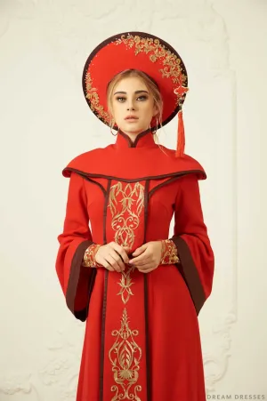 Ao Dai Hat | Vietnamese Bridal Hat (#AVEEN)
