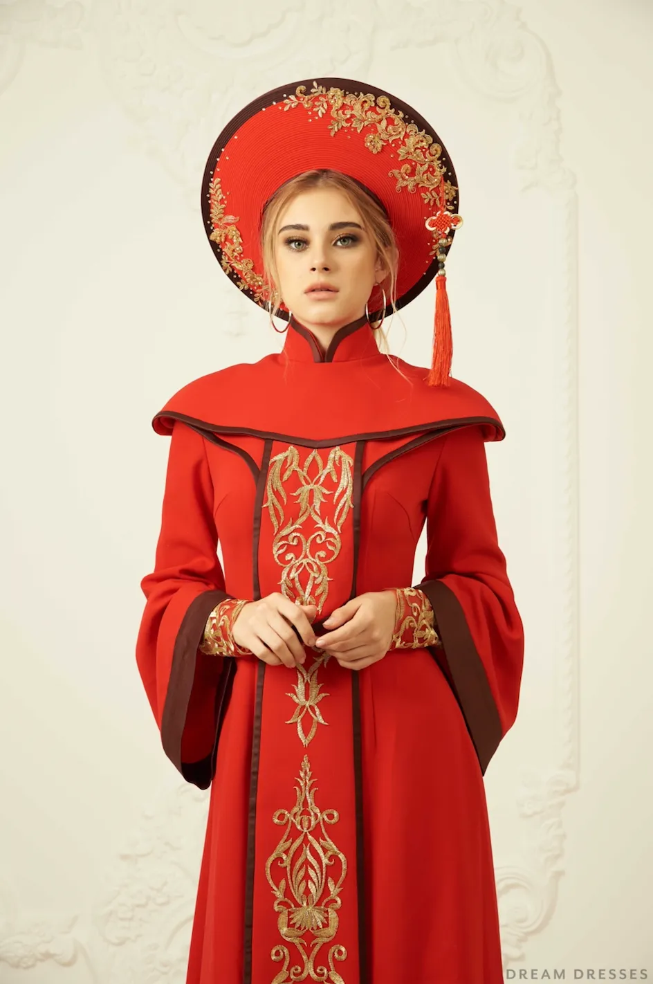 Ao Dai Hat | Vietnamese Bridal Hat (#AVEEN)