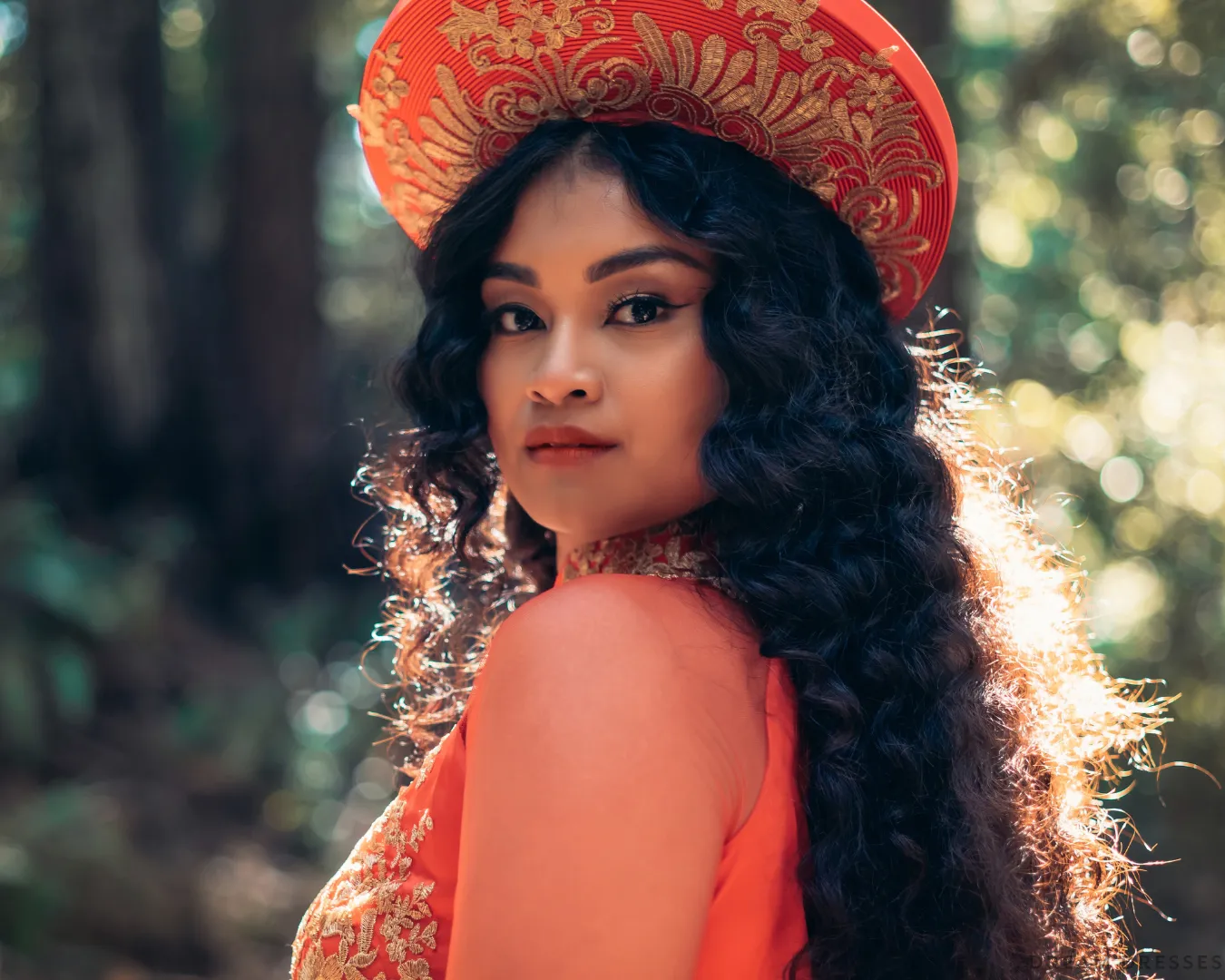 Ao Dai Hat | Vietnamese Bridal Hat (#TACI)