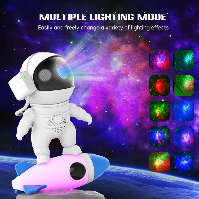 Astronaut Star Projector Night Light