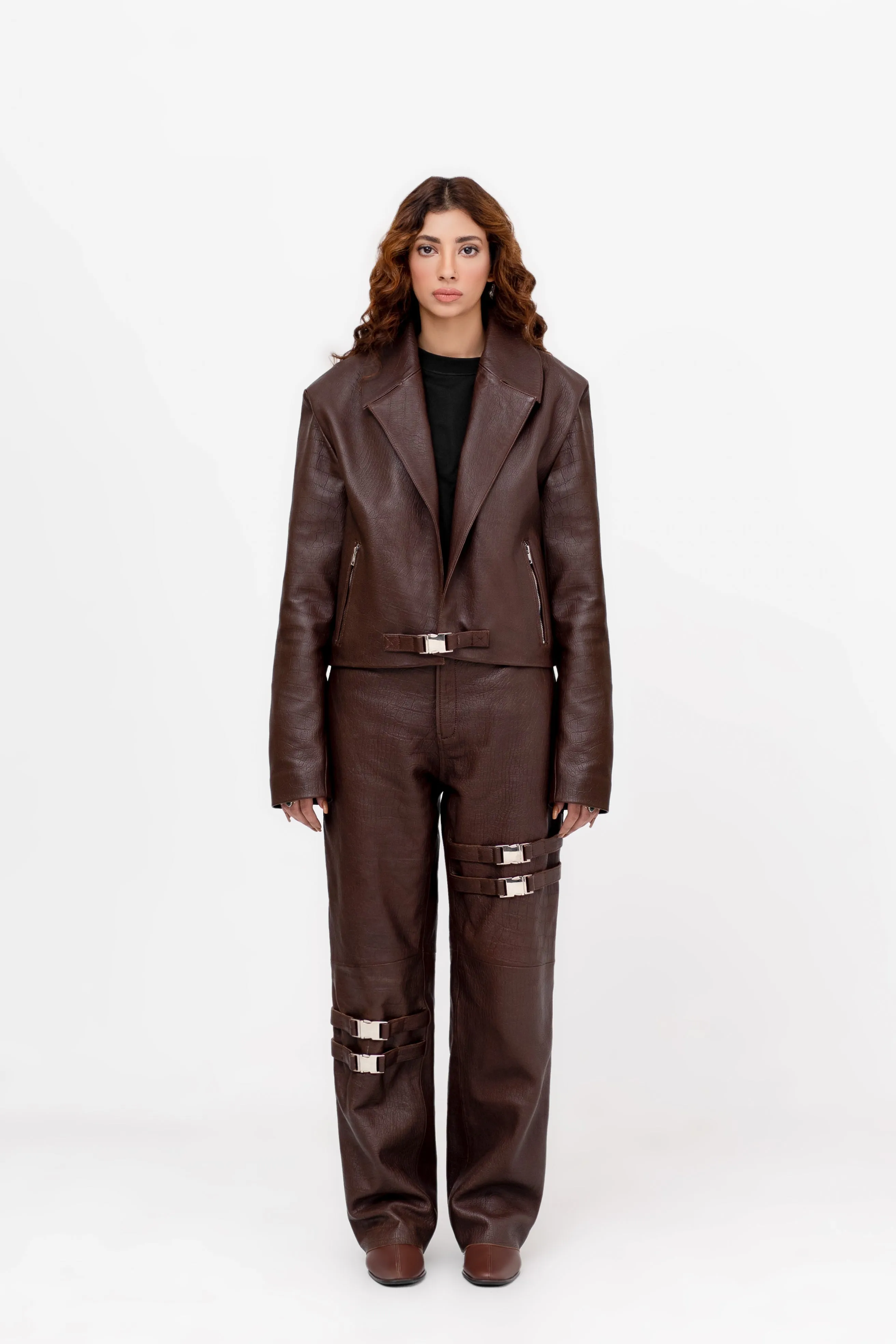“AUREATE FASTENINGS" THE REGAL SHEEPSKIN JACKET