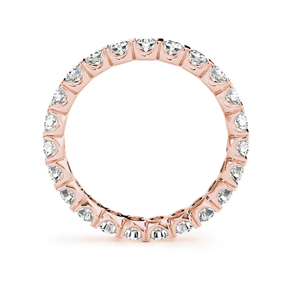 Bar Set 1.0 ct.Round Diamond Eternity Band
