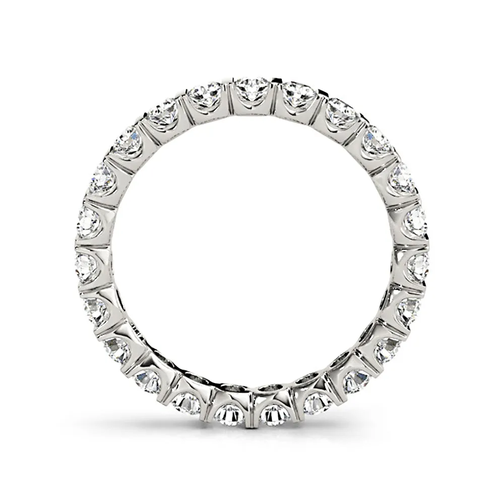 Bar Set 1.0 ct.Round Diamond Eternity Band