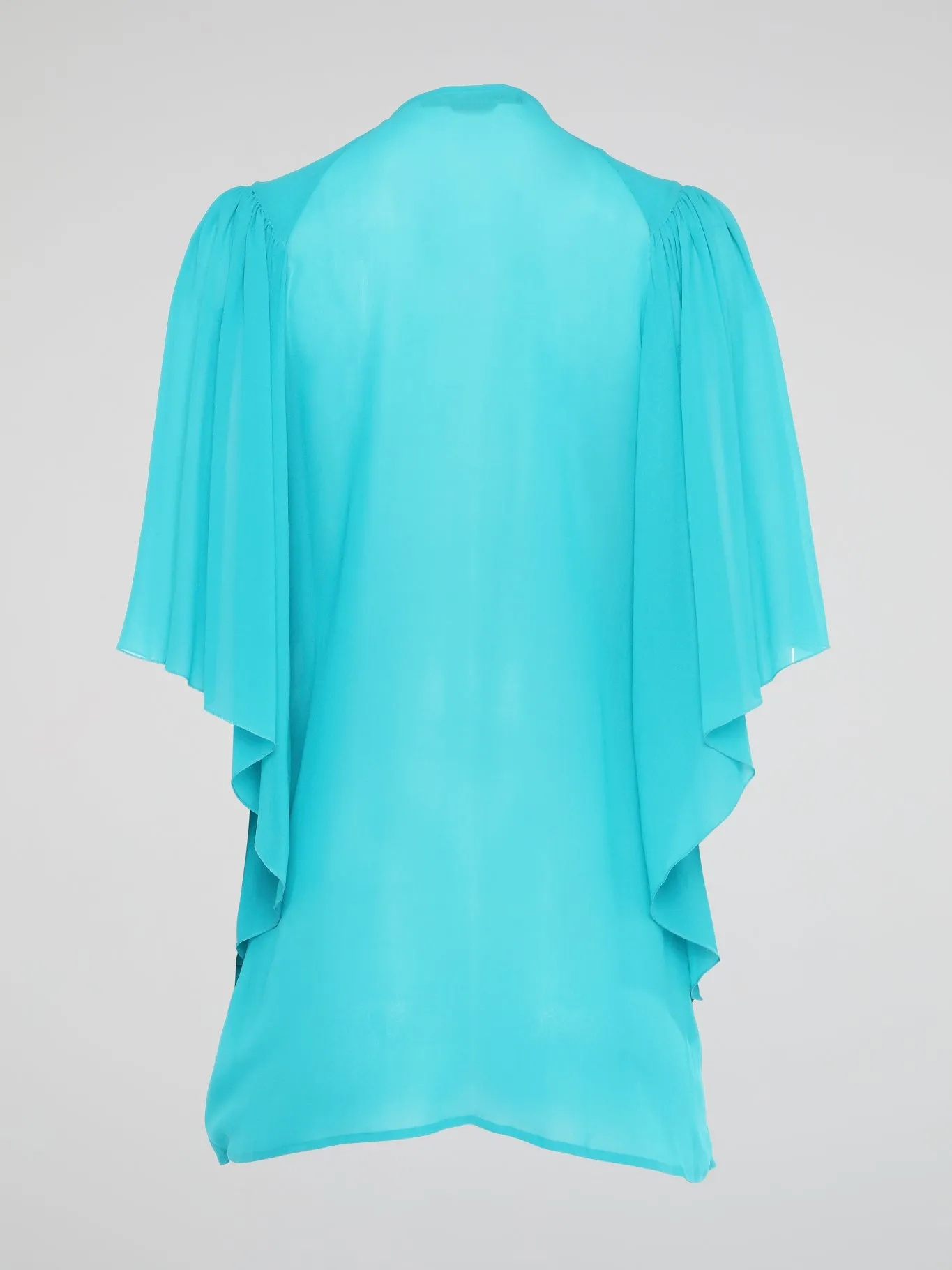 Blue Sequin Detailed Kaftan
