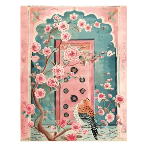 Blush Gardens Hand Tufted Rug