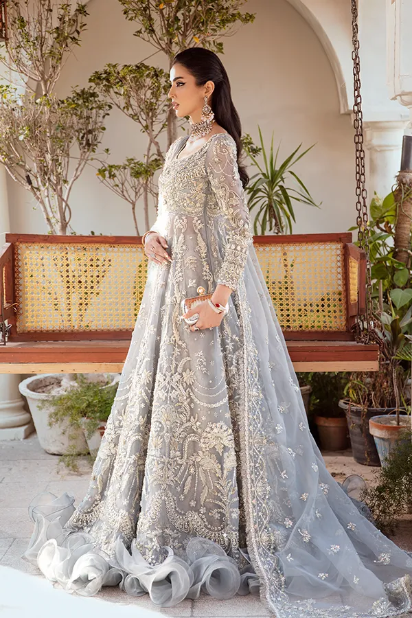 Bridal Gown Lehenga and Dupatta Pakistani Wedding Dress