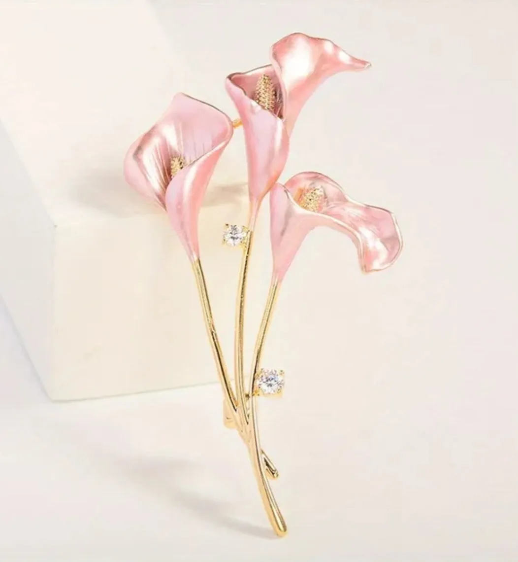 Calla Lily Brooch