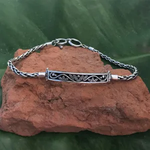 Cerita Bracelet - Sterling Silver, Indonesia