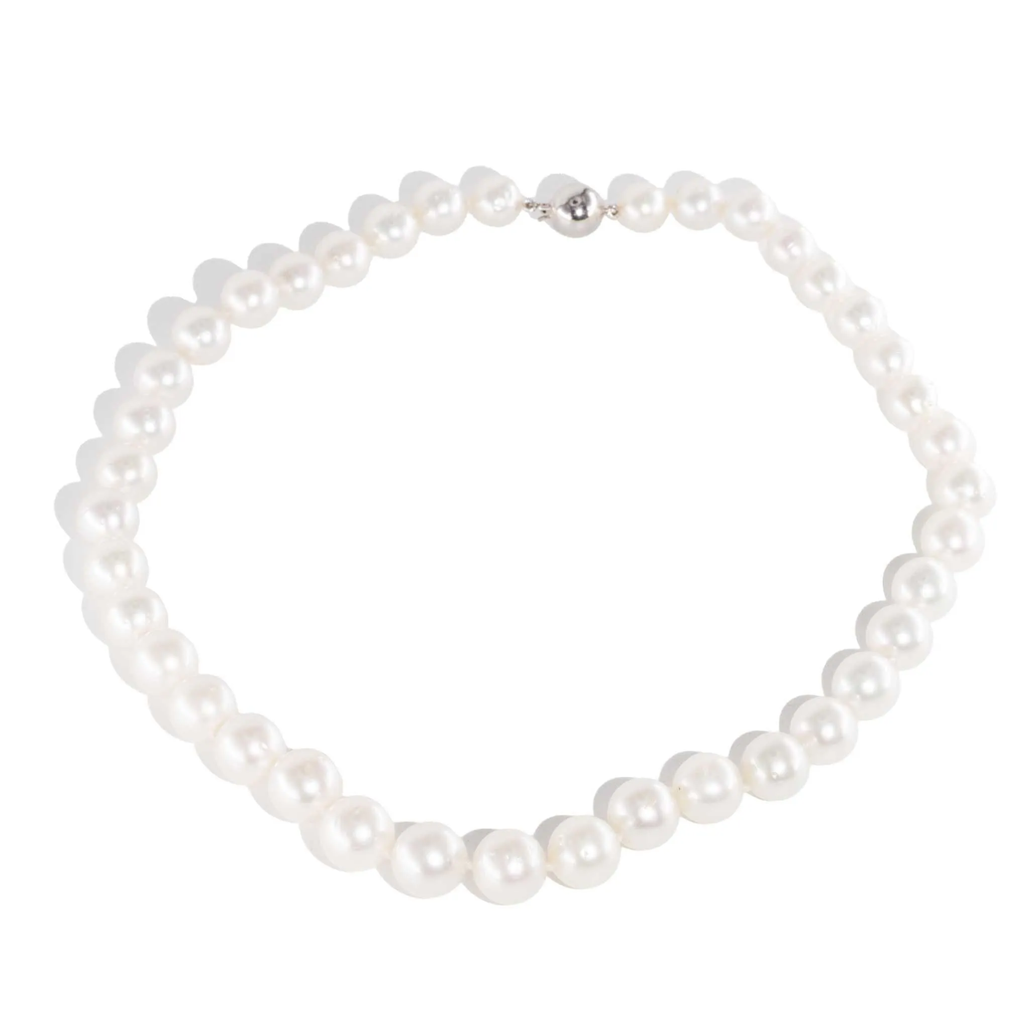 Chayra 1990s South Sea Pearl Necklace 18ct Gold Clasp