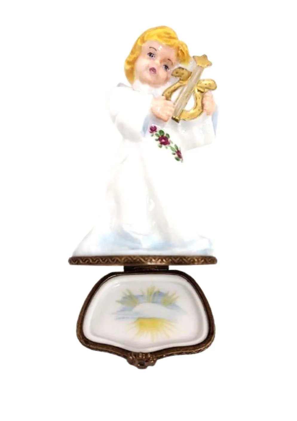 Christmas Angel w Lyre - Highly Detailed
