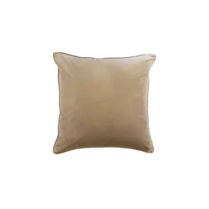 Cushion w Feather Inner - Quattro - Walnut