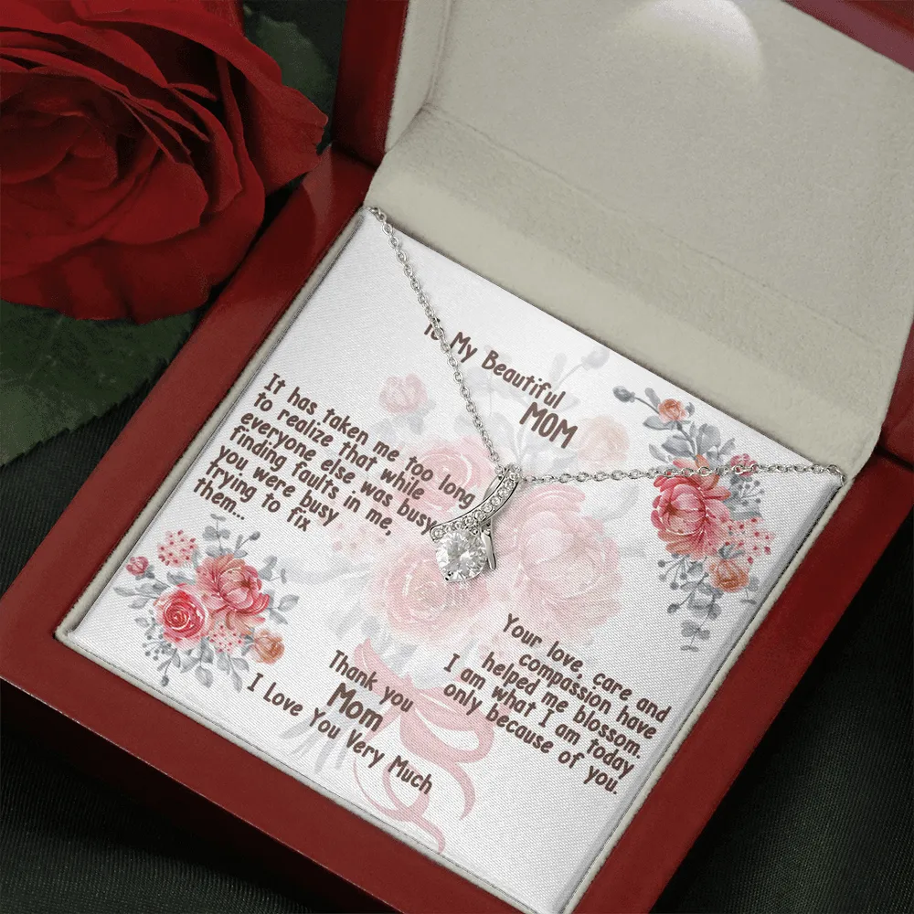 Cute Necklace Gift For Mom From Son or Daughter