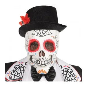 Day Of The Dead Sugar Skull Head Mask