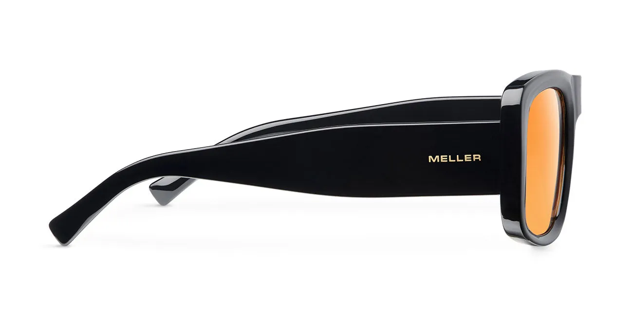Delu Sunglasses Black Orange