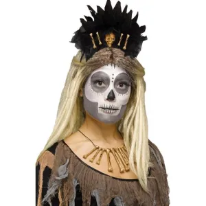 Deluxe Character Headpiece Voodoo Queen
