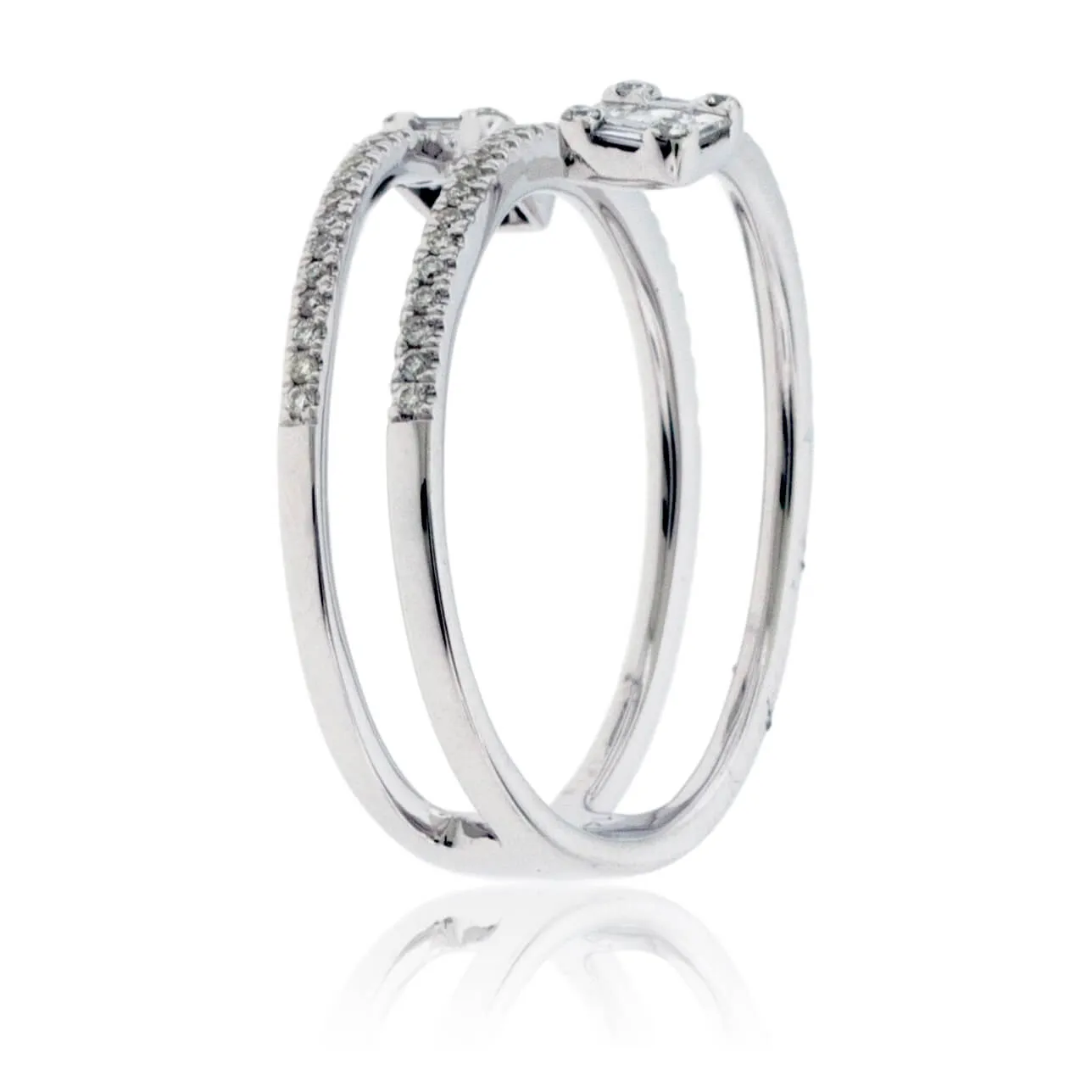Diamond Cluster Style Ring