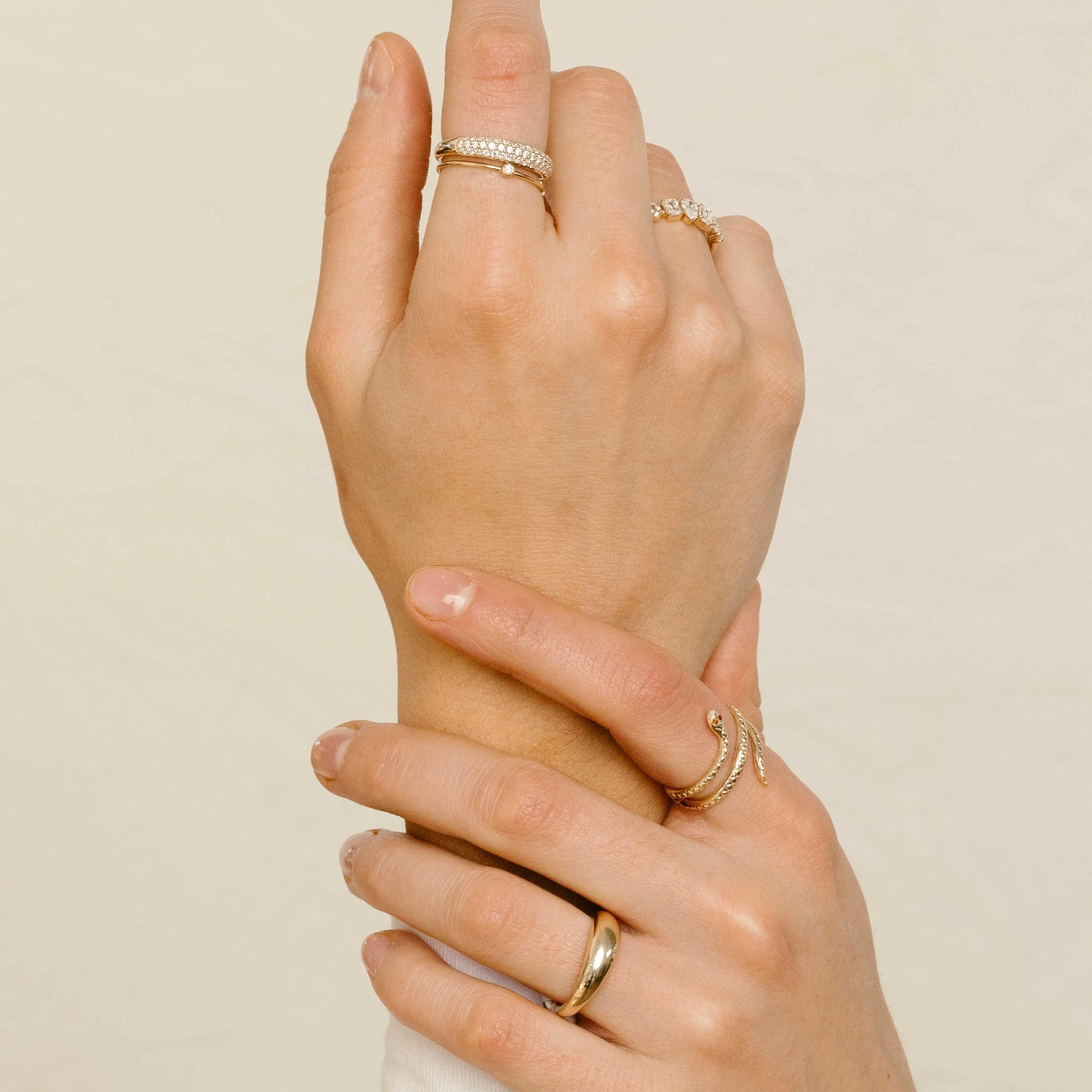 Diamond Dome Ring