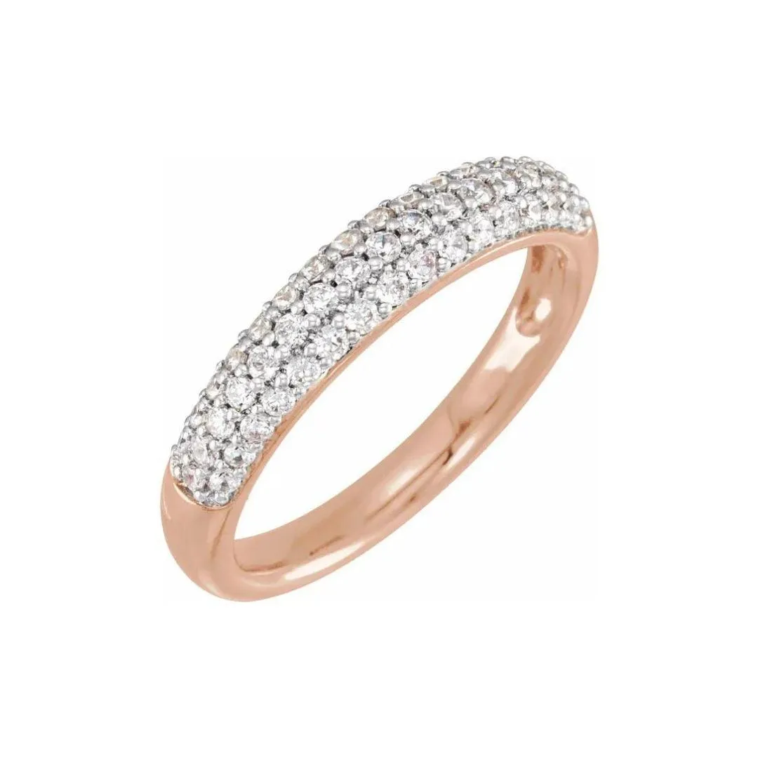 Diamond Dome Ring