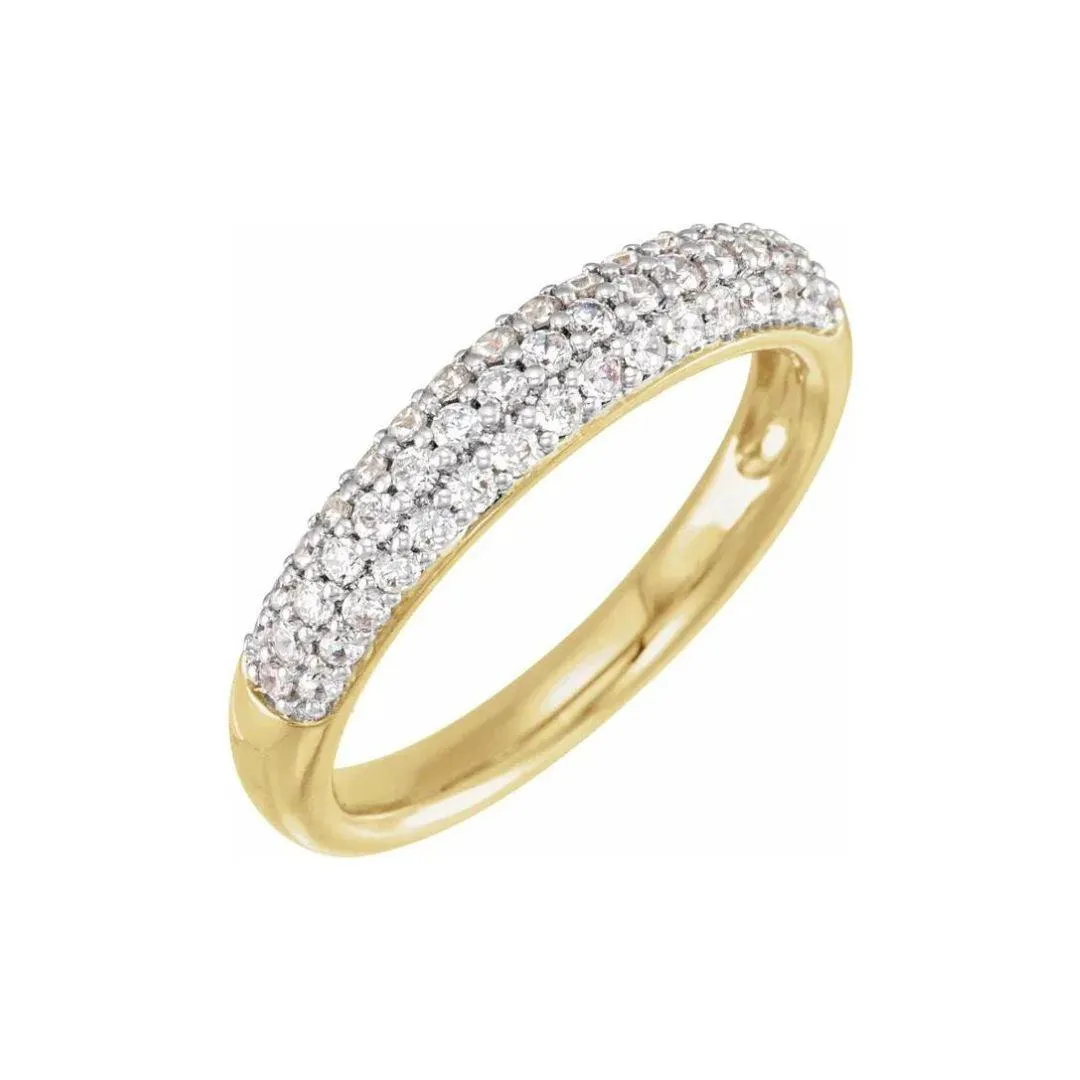 Diamond Dome Ring