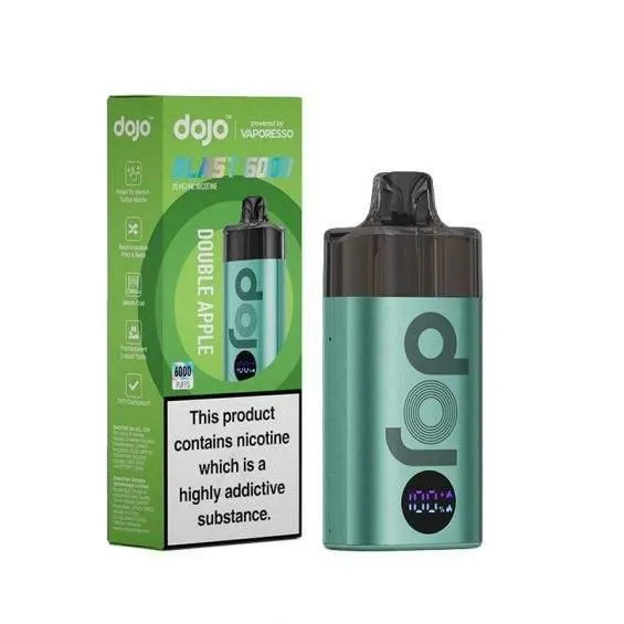 DOUBLE APPLE - VAPORESSO DOJO BLAST 6000 VAPE KIT