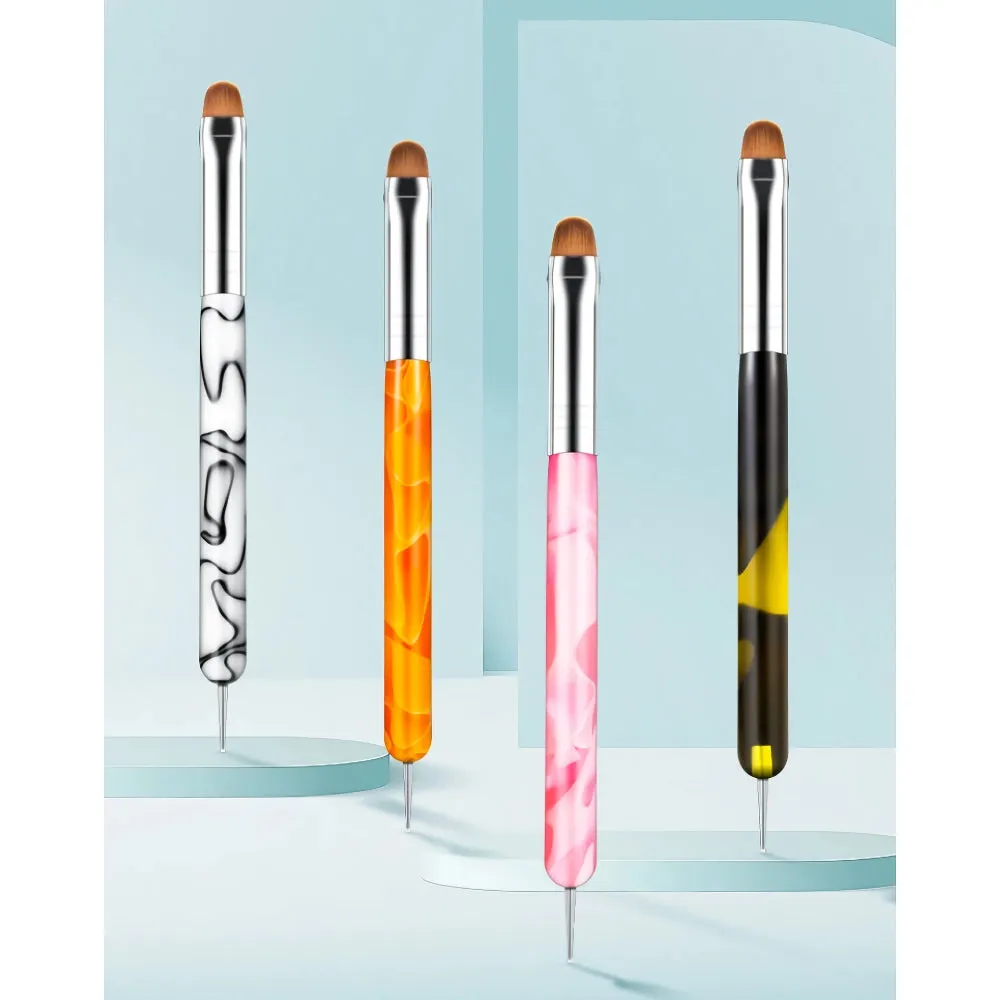 Double-Ended Acrylic Nail Art Brush & Dotting Pen