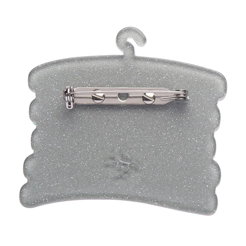 Erstwilder Clothes Hanger Set Brooch
