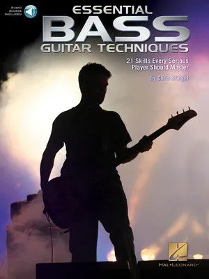 ESSENTIAL BASS GUITAR TECHNIQUES BK/OLA