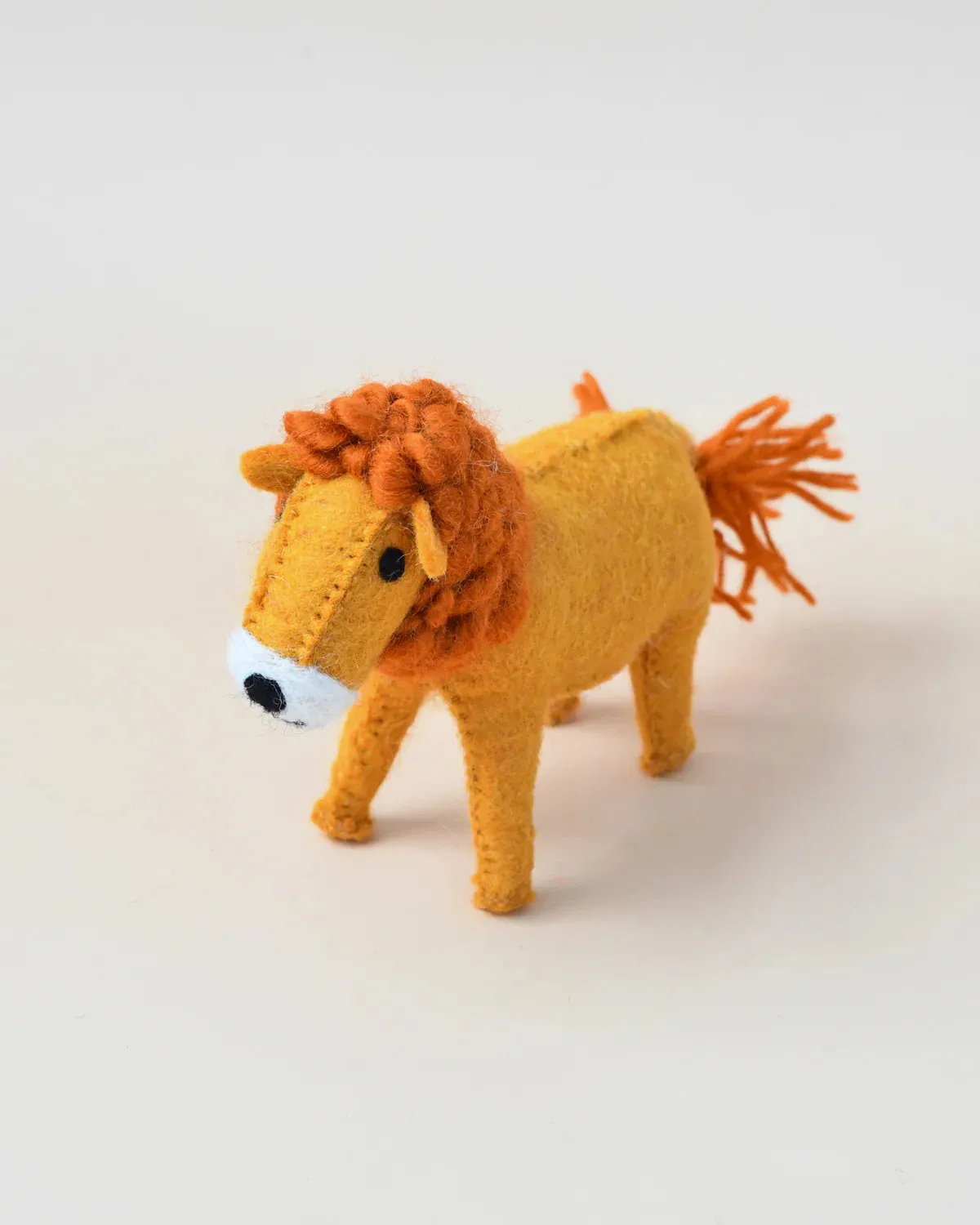 Felt Lion Soft Toy for Safari Play (New)