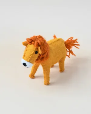 Felt Lion Soft Toy for Safari Play (New)