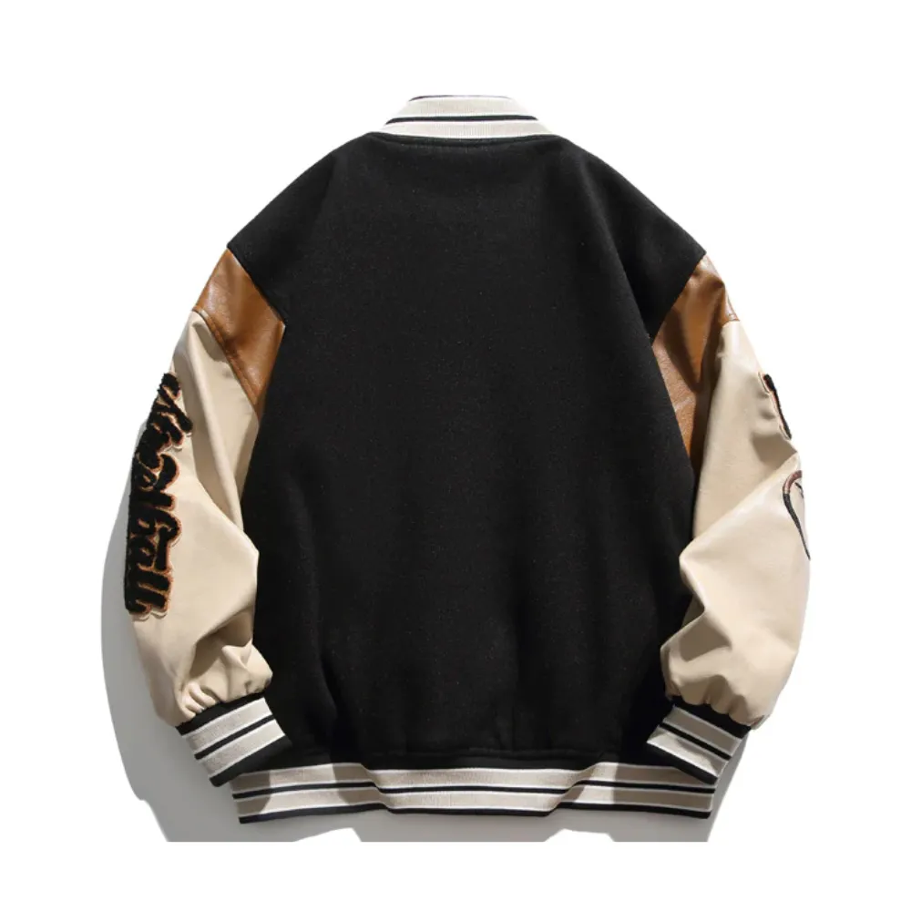 Flocked Jacquard Jacket