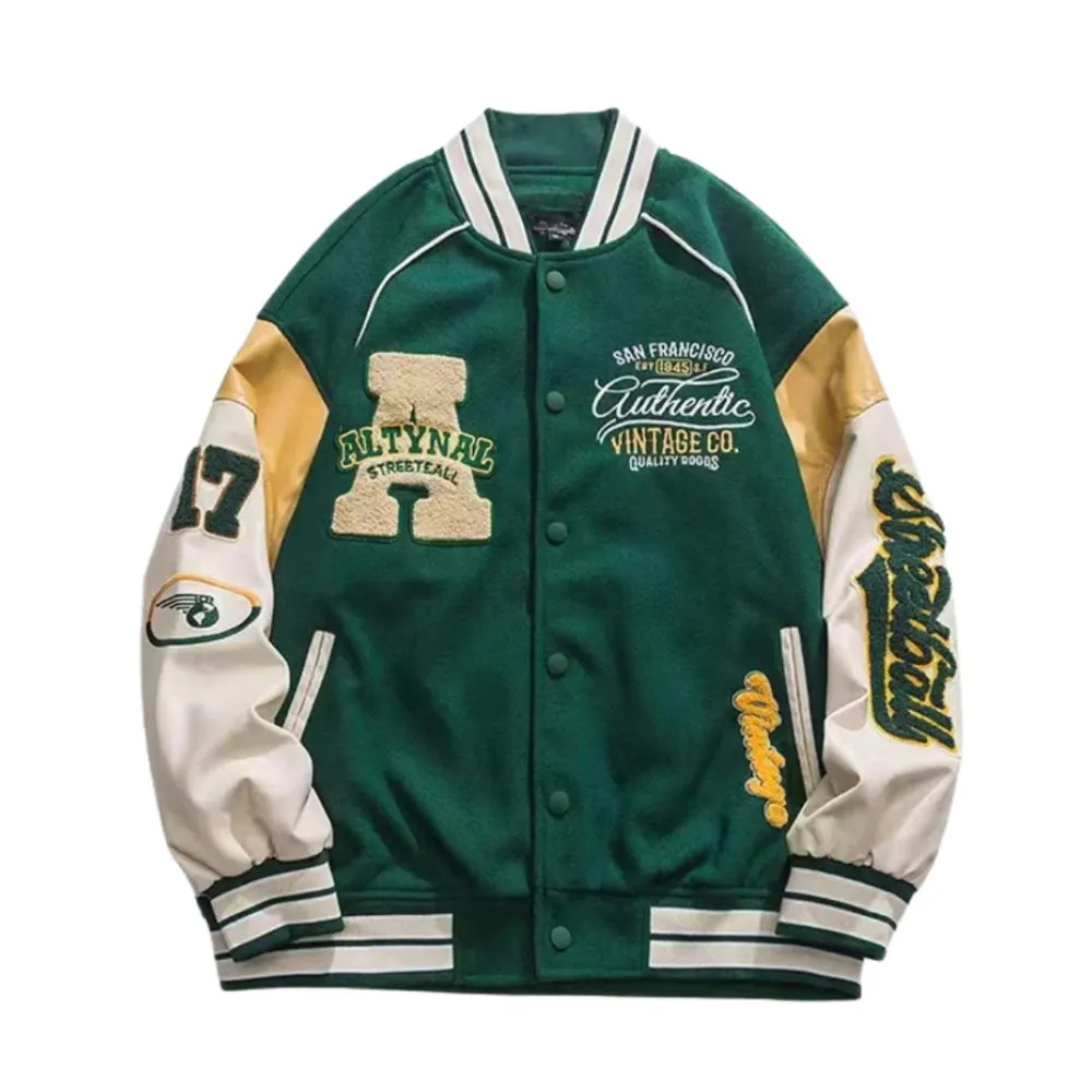 Flocked Jacquard Jacket