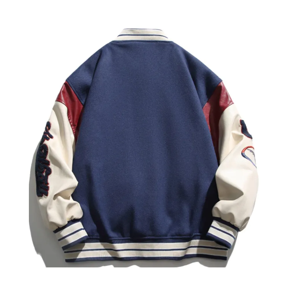 Flocked Jacquard Jacket