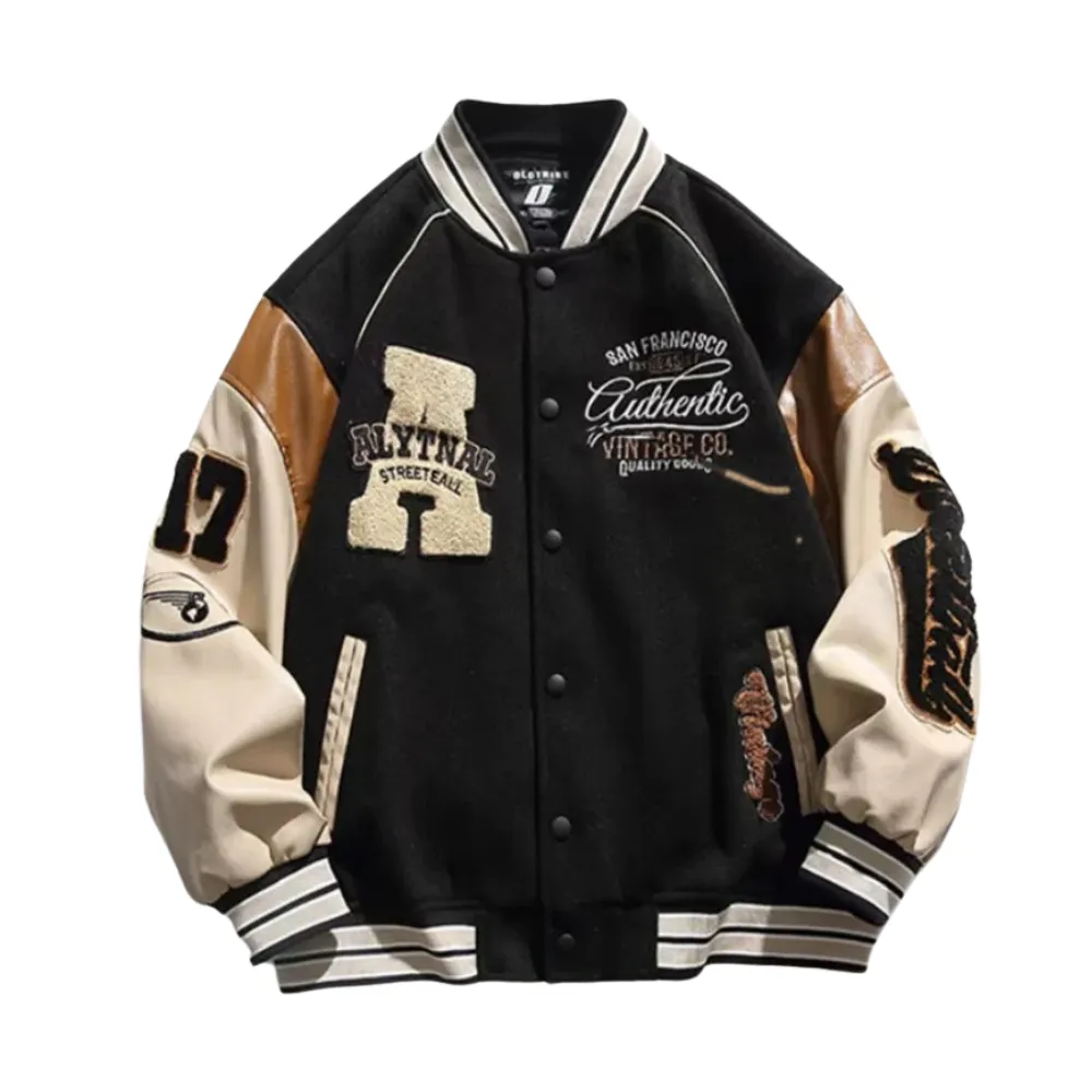 Flocked Jacquard Jacket